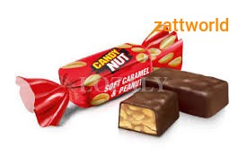 Roshen Candy Nut Soft Caramel With Peanuts