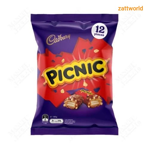 Cadbury Picnic Chocolate Share Pack 180g
