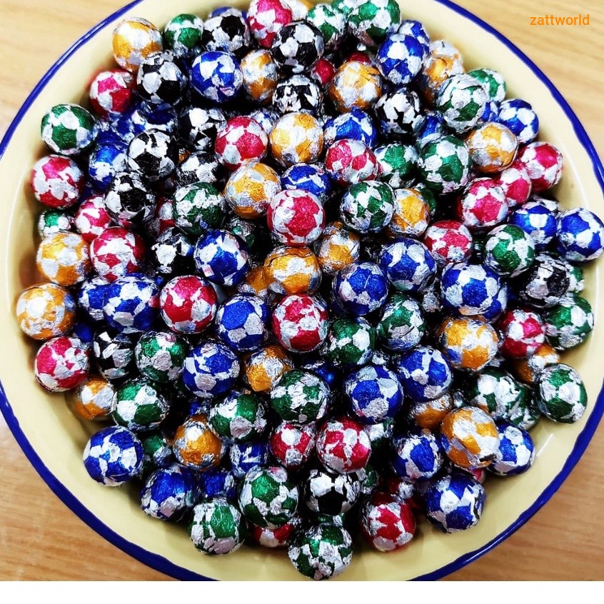(100 Pcs) Chocolate Football  Coklat Bola (HALAL)
