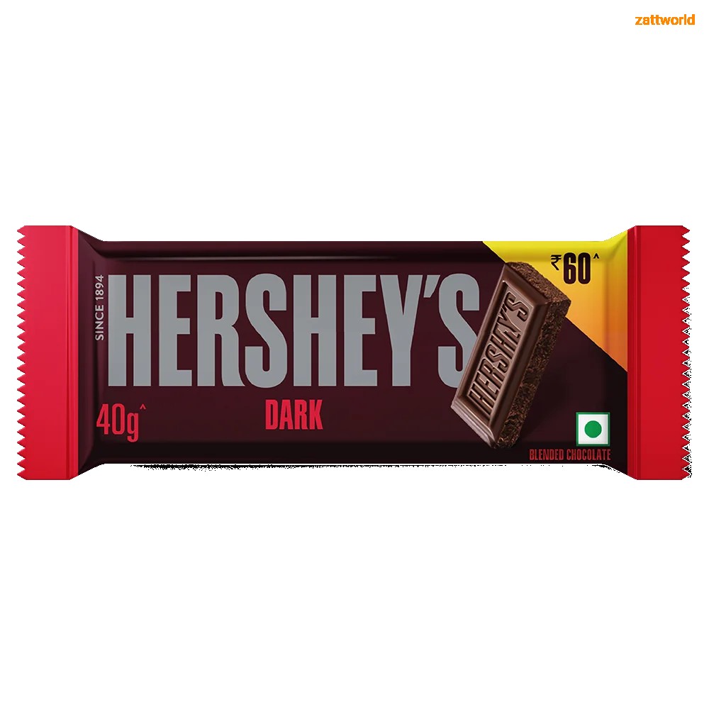 Chocolate HERSHEYS Bar DARK CHOCOLATE 40g Coklat