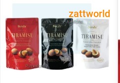 [HALAL] BERYLS TIRAMISU ALMOND 300G MILK CHOC_DARK CHOC_WHITE CHOC