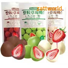 Tony's Whole Strawberry Chocolate Coat Individual Packaging