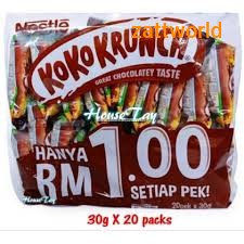 NESTLE KOKOKRUNCH GREAT CHOCOLATE