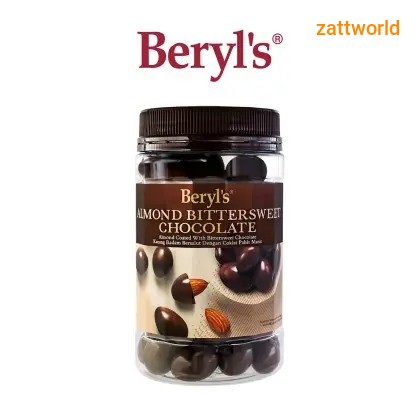 Beryl's Almond Coated With Bittersweet Chocolate 400g