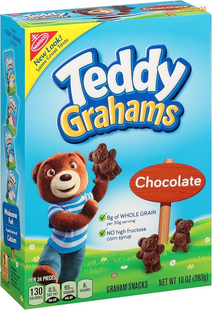 Nabisco Teddy Grahams Chocolate Biscuit 283g
