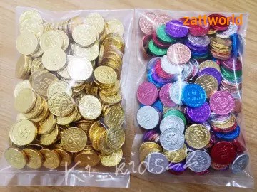 150pcs Chocolate Gold Bar Coins