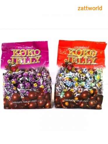 Cocoaland Chocolate Koko Jelly Raising / Peanut Flavor 750g
