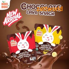 Nobi Nobi OrganicChocolate Lava Rice Snack /Ready To Eat Baby Snacks /Travel Food /Baby Food (20g)